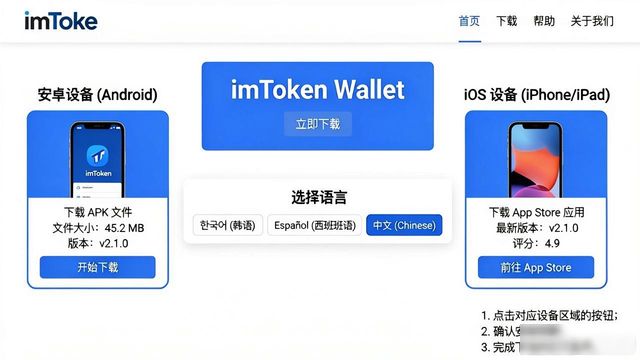 imToken钱包语言切换方法_如何在imToken钱包官网下载多语言版本_imToken官网下载多语言版本
