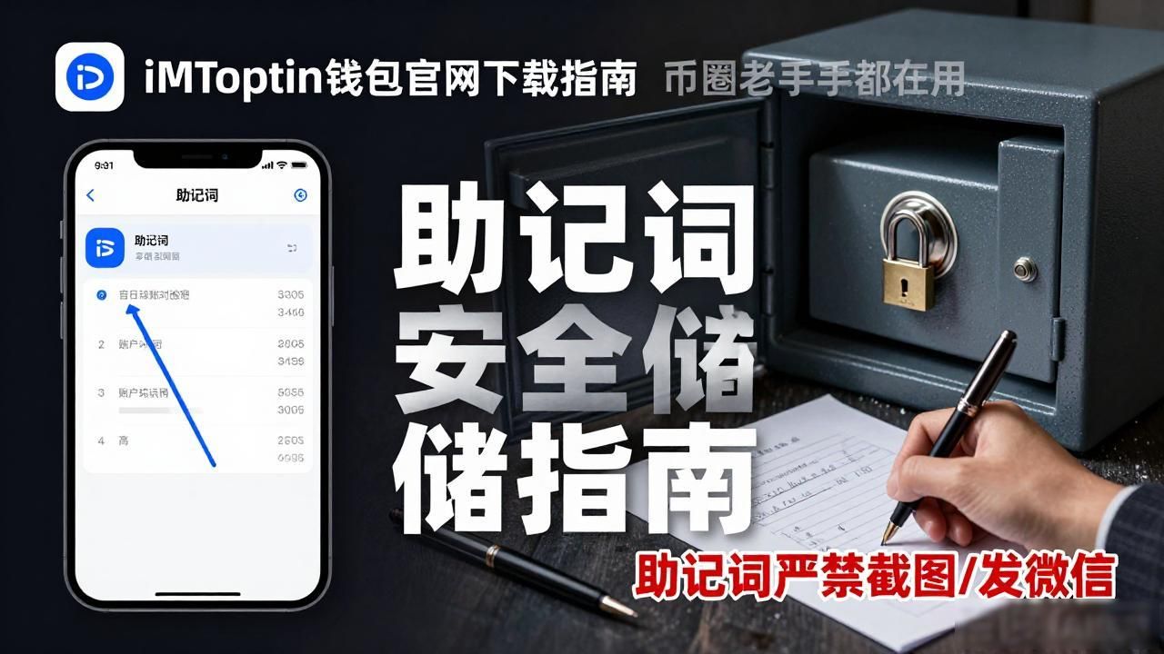 iMToken钱包助记词保存_imtoken 钱包官网下载 币圈用户必备_iMToken钱包安全下载