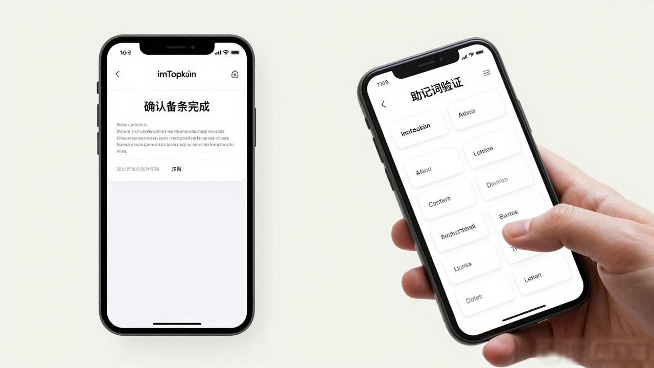 imToken钱包助记词备份_如何在imToken官方网站上进行用户注册？_imToken官网创建钱包