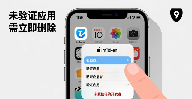 imToken苹果下载防骗指南 三步确保账号安全