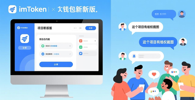 imToken钱包新版本别只转账，用好社交功能看项目防骗