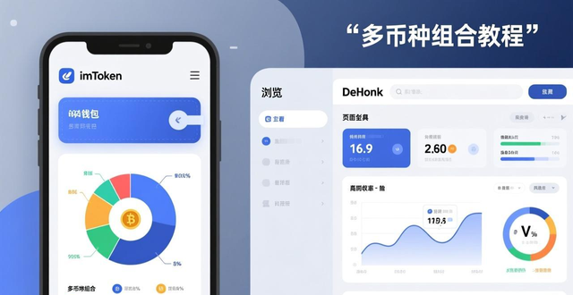 imToken免费版设置多币种组合教程：添加token看占比图，管理投资组合