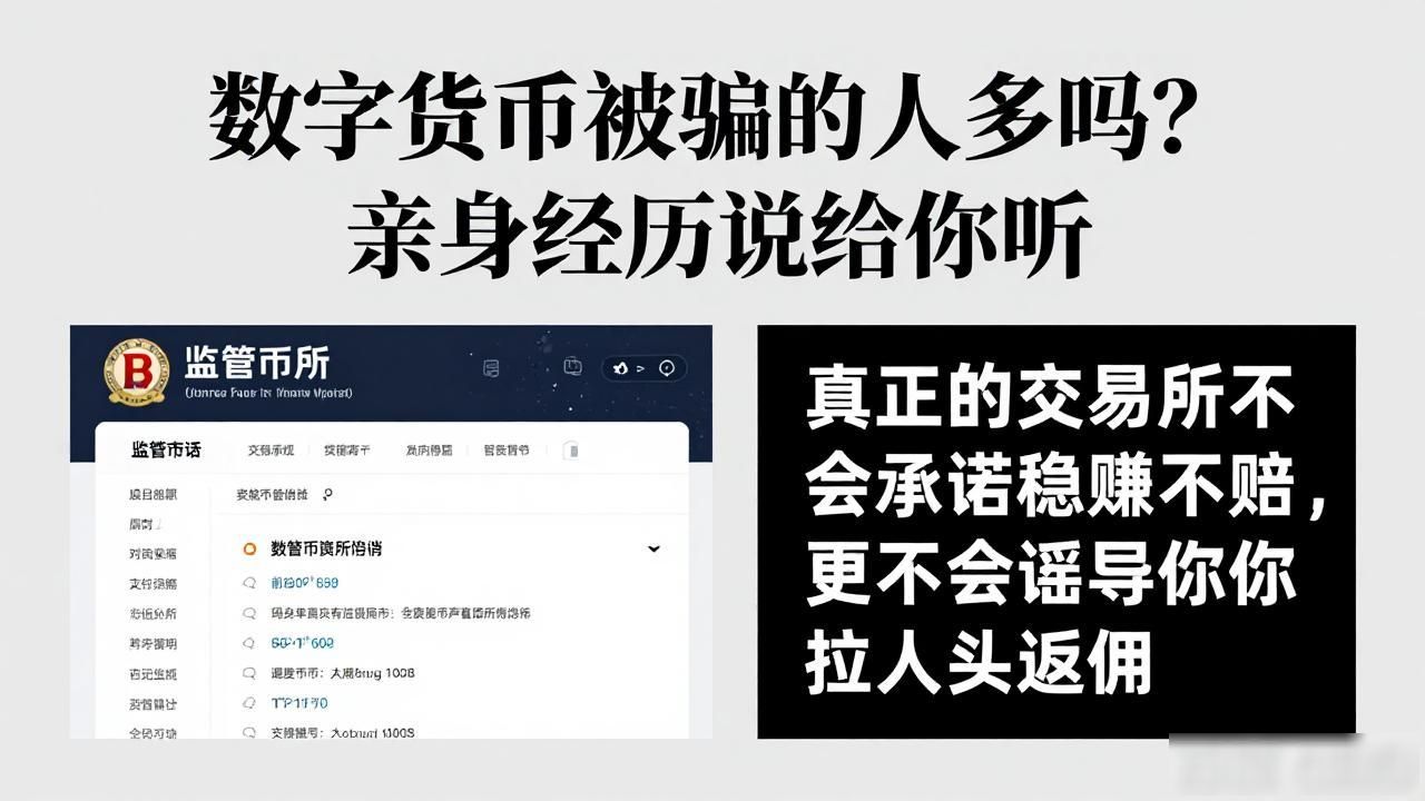 数字货币被骗的人多吗？亲身经历说给你听