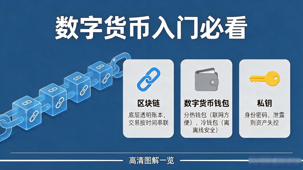 数字货币入门必看：高清图解一览