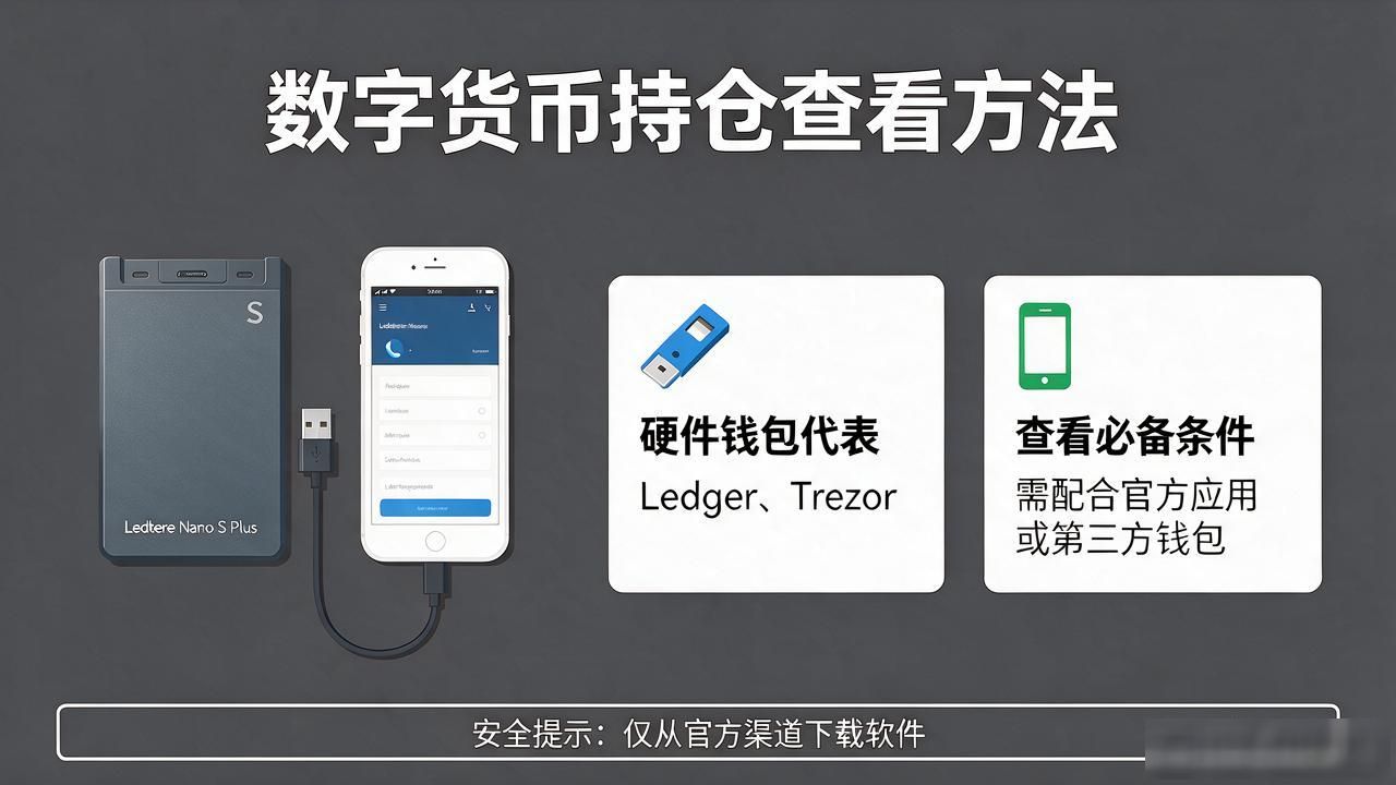 数字货币持仓在哪儿看_数字货币持仓查询方法 中心化交易所虚拟币持仓查询 硬件钱包加密资产查看方式