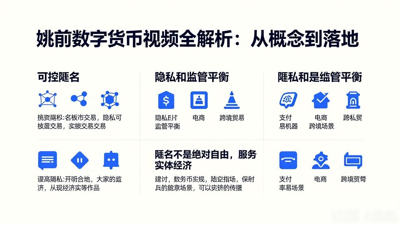 姚前数字货币视频全解析：从概念到落地