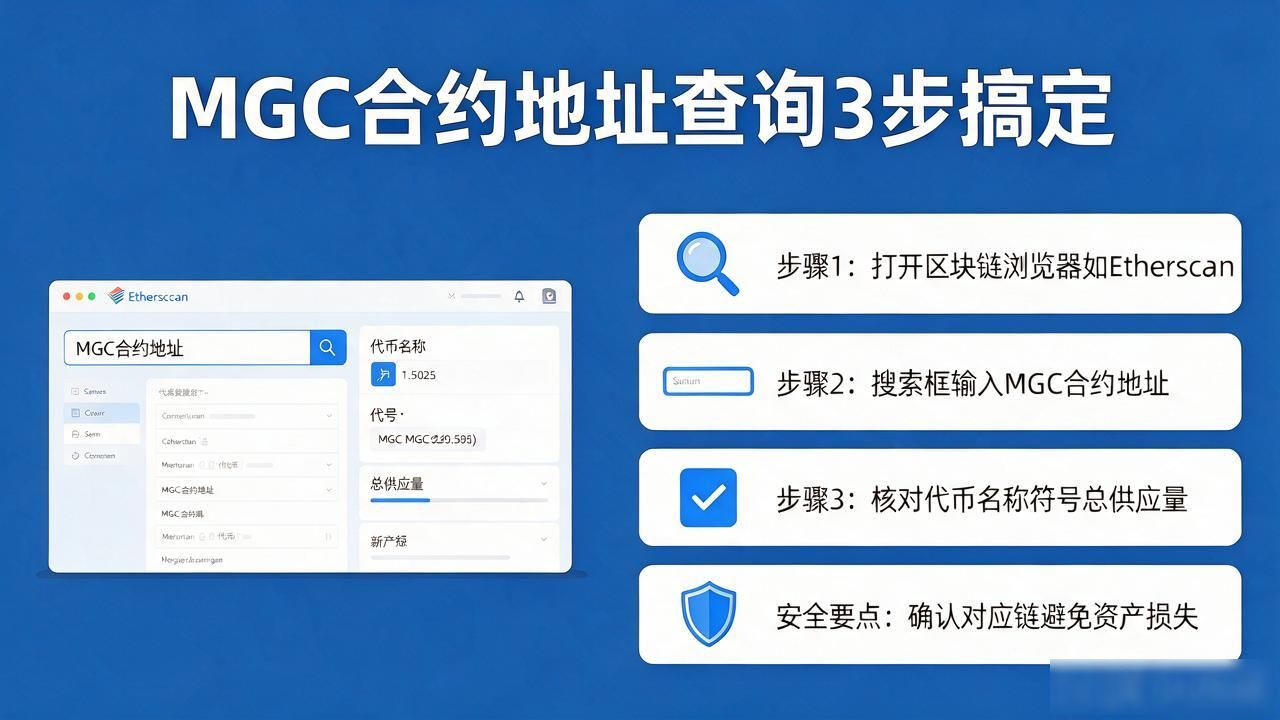 MGC代币合约地址官网区块链浏览器核对_数字货币mgc的合约地址怎么查_手机上查询MGC代币合约地址方法