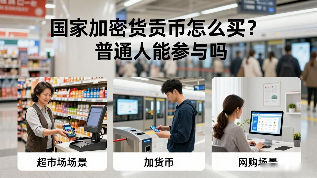 国家加密数字货币怎么买？普通人能参与吗