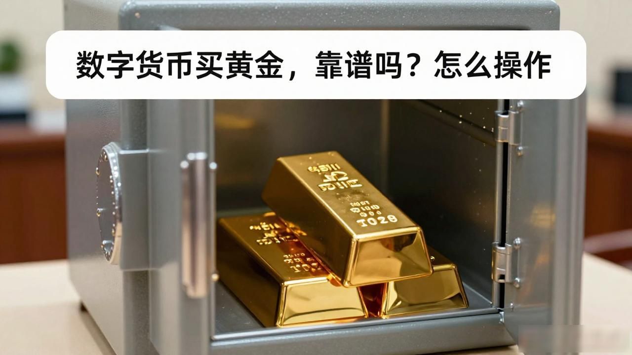 数字货币买黄金，靠谱吗？怎么操作