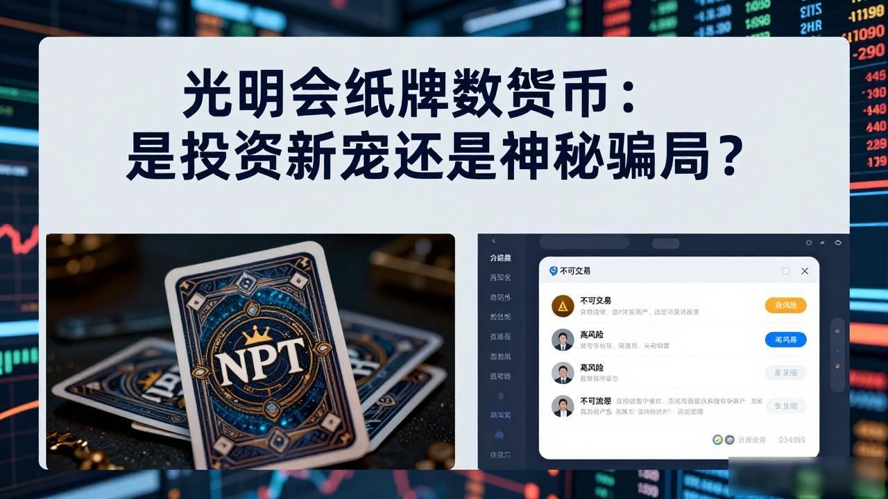 光明会纸牌数字货币：是投资新宠还是神秘骗局？