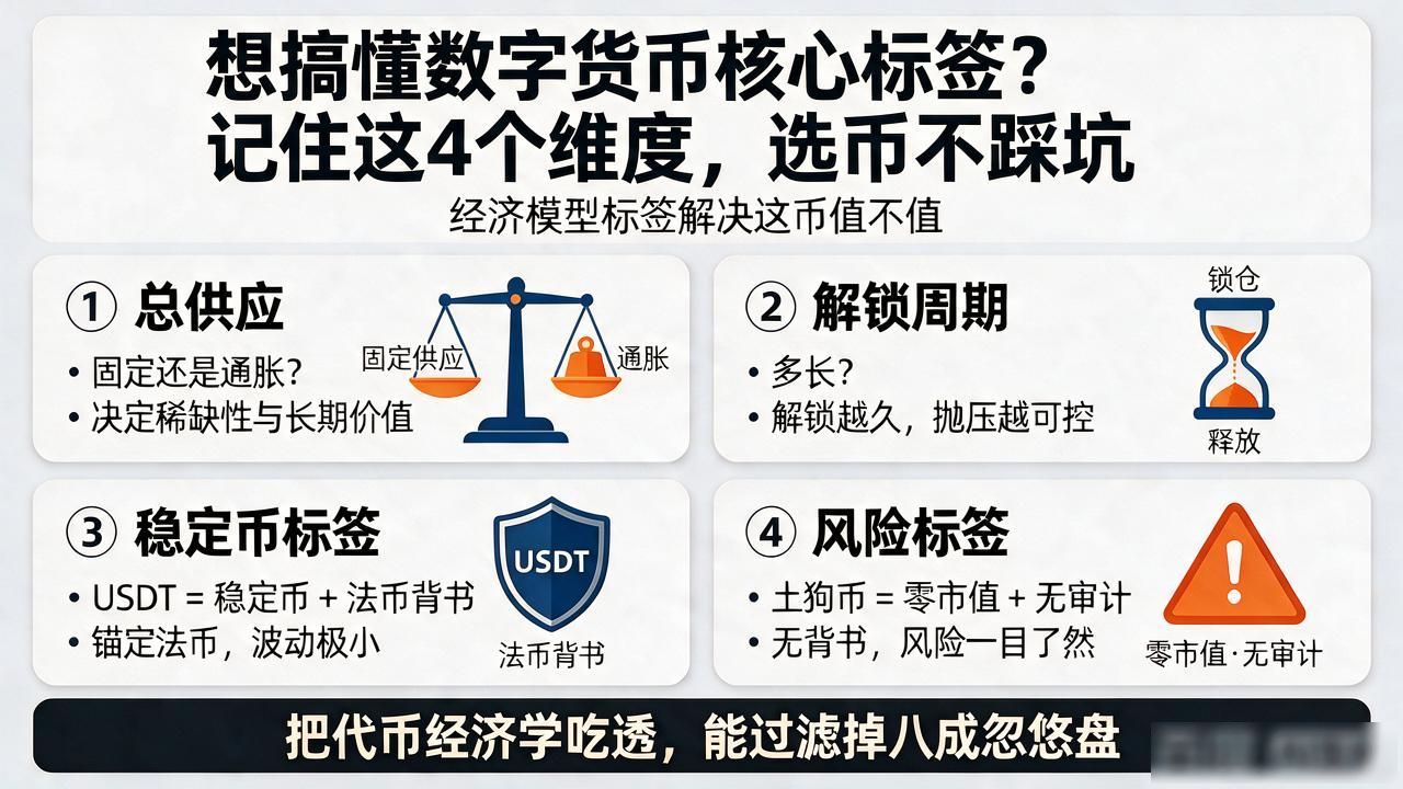 数字货币核心标签_数字货币核心标签技术经济应用场景分析_币圈项目基本面判断方法
