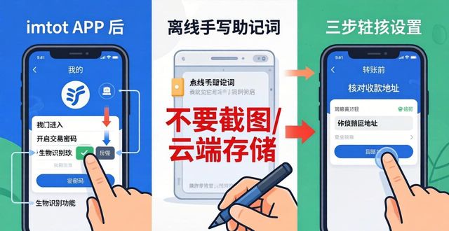 imToken安全设置三步法 | 保护你的加密资产