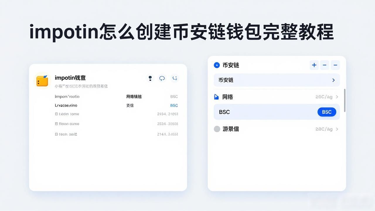 imtoken怎么创建币安链钱包完整教程