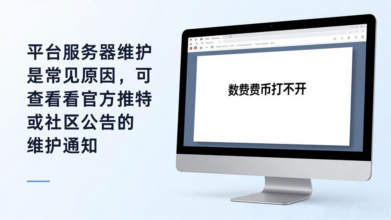 数字货币打不开了_交易所服务器维护常见原因_数字货币账户打不开解决方案