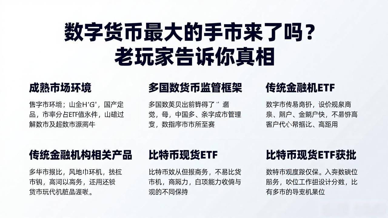 数字货币最大的牛市来了吗？老玩家告诉你真相