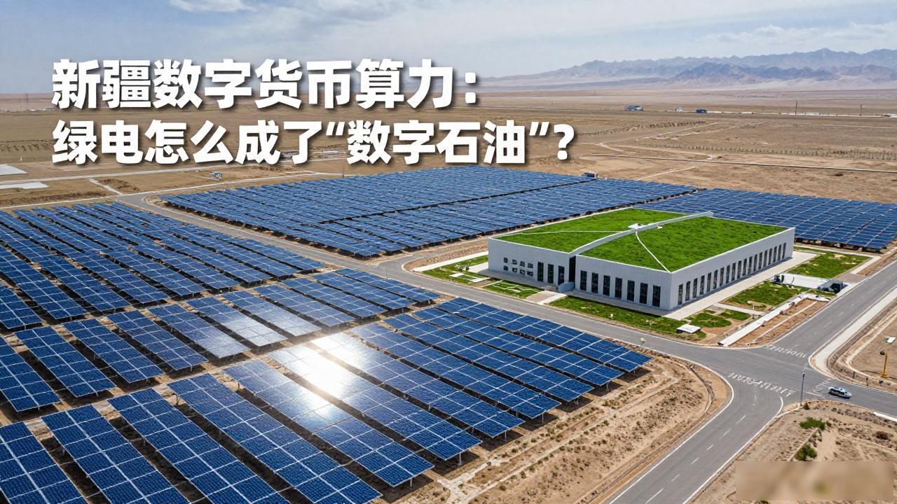 数字货币算力 新疆_新疆风电光伏弃电利用_新疆绿电与数字货币算力布局