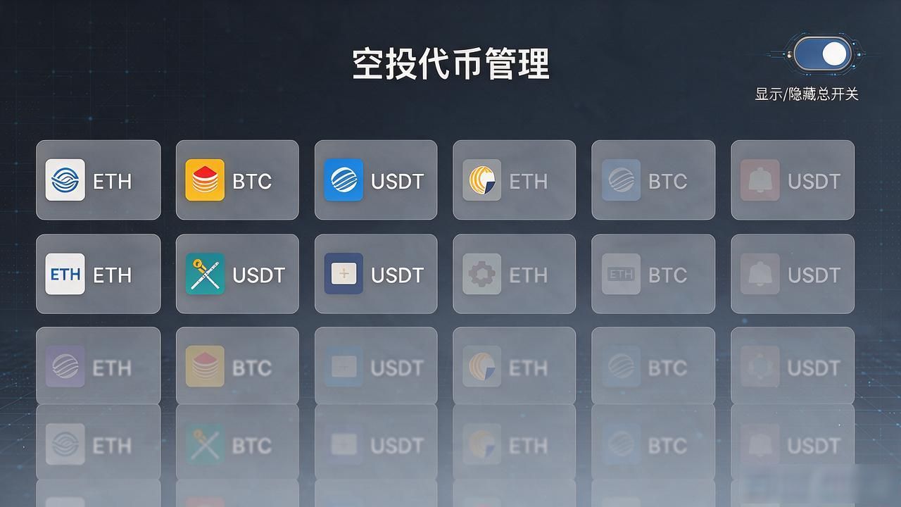 imtoken管理空投币列表_imtoken隐藏空投代币_imtoken钱包空投币怎么删