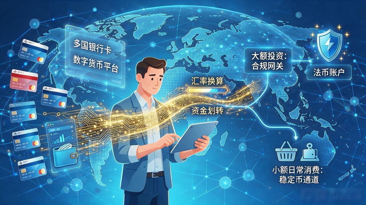 数字货币同步全球账户_数字货币同步全球账户_跨境资金处理效率提升