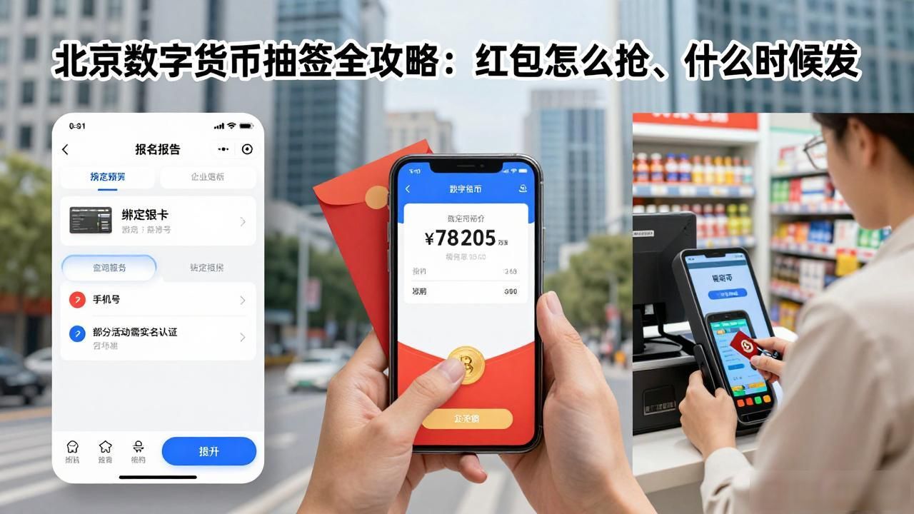北京数字人民币试点抽签红包活动_北京数字货币抽签_数字人民币红包使用规则