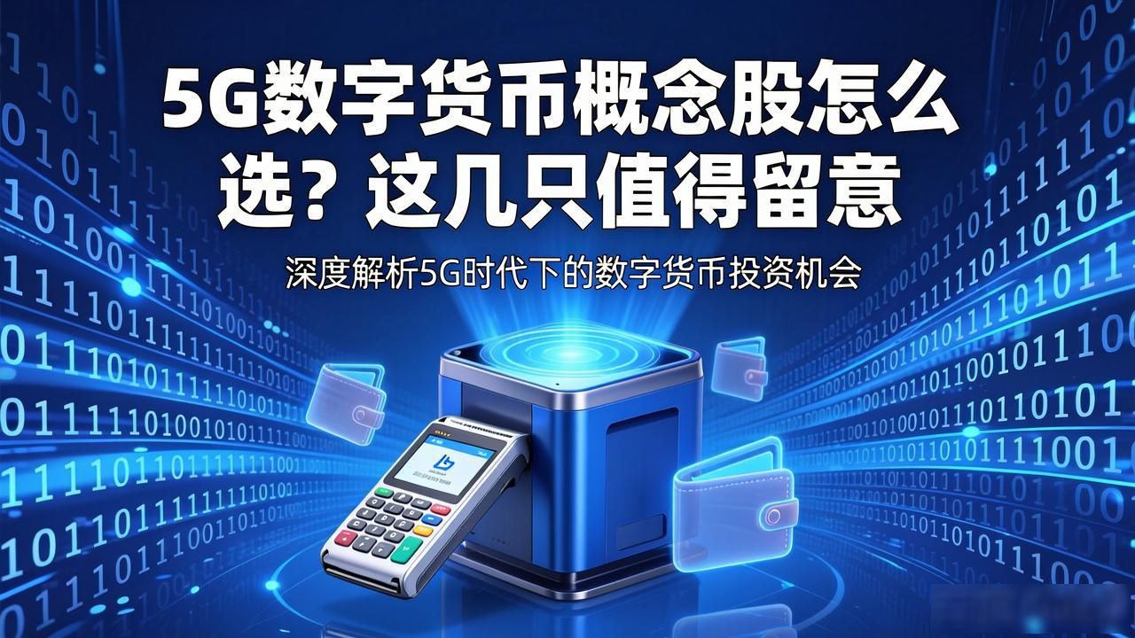 5G支付终端升级芯片软件_5G数字货币金融基础设施_5g数字货币概念股票