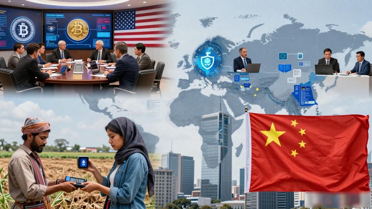 全球央行数字货币竞争_中国数字人民币试点_多国研究数字货币