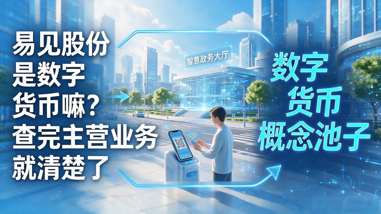 易见股份是数字货币嘛？查完主营业务就清楚了