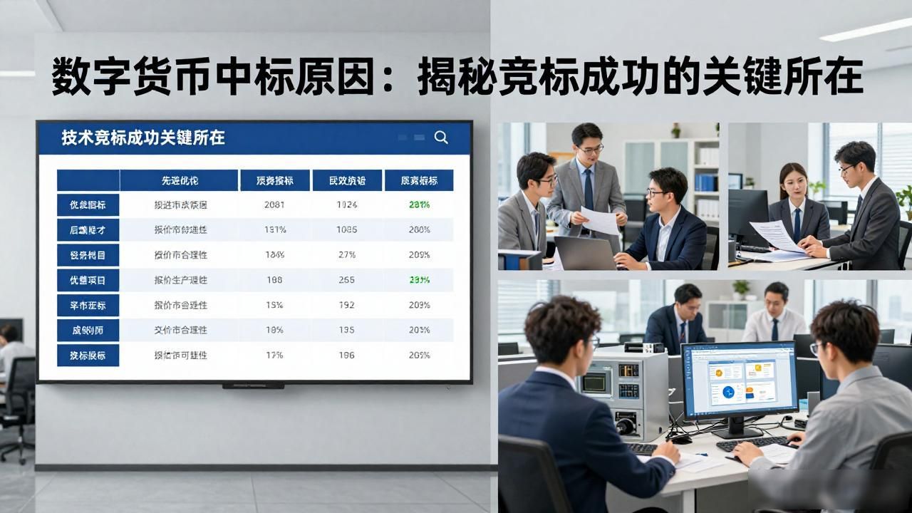 技术可行性合规资质_数字货币中标原因_数字货币项目中标关键因素