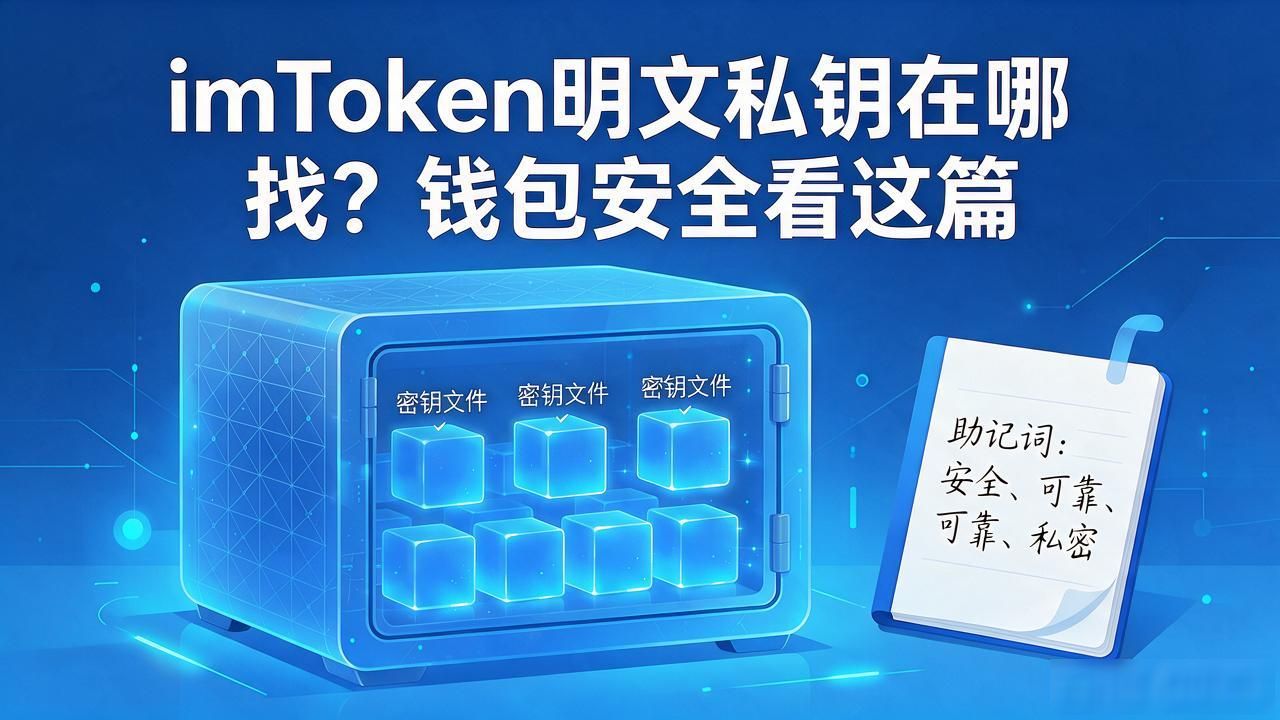 imToken私钥存放位置及安全注意事项_imToken助记词备份方法_imtoken明文私钥在哪里