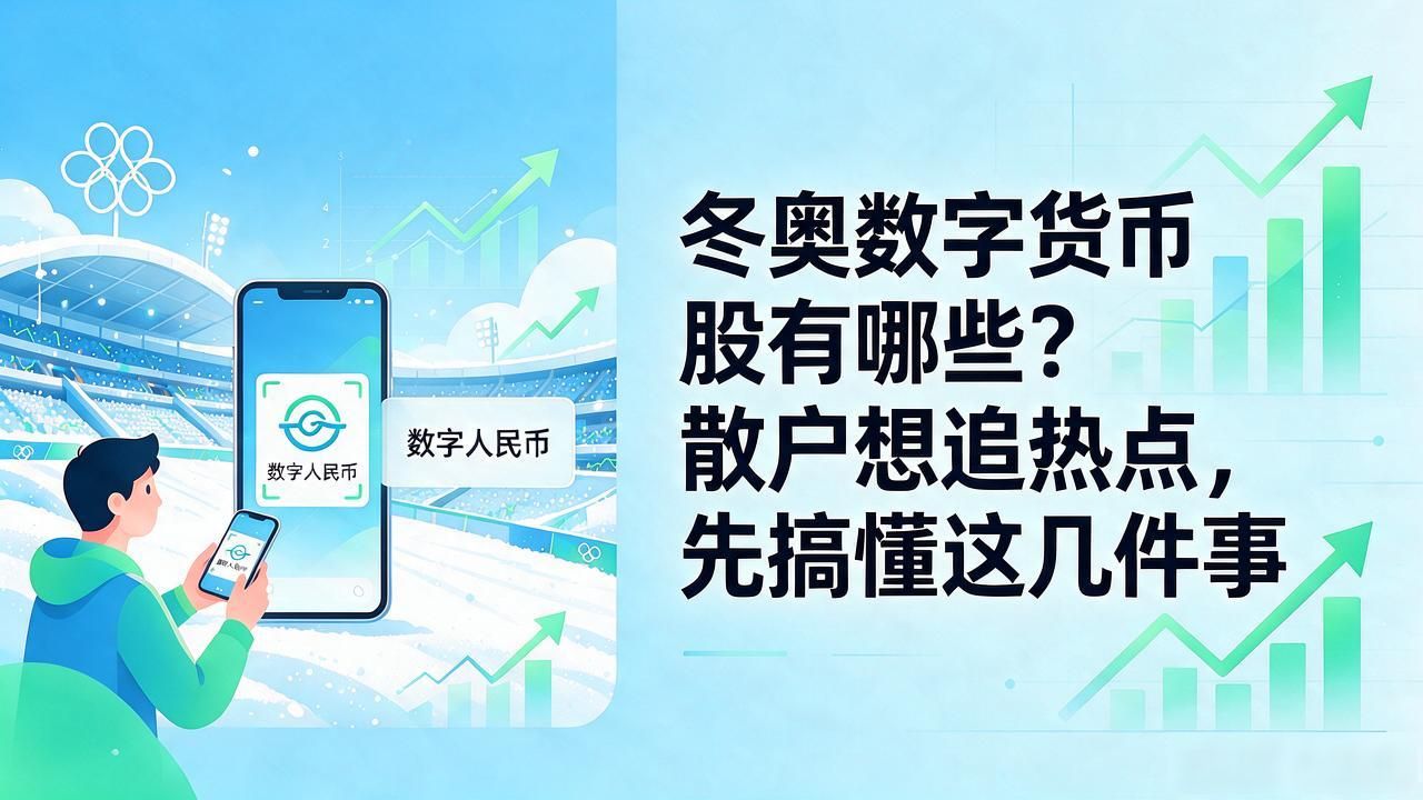 冬奥数字货币股有哪些？散户想追热点，先搞懂这几件事