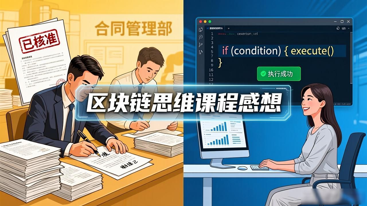 区块链思维课程感想：从技术崇拜到商业落地的觉醒