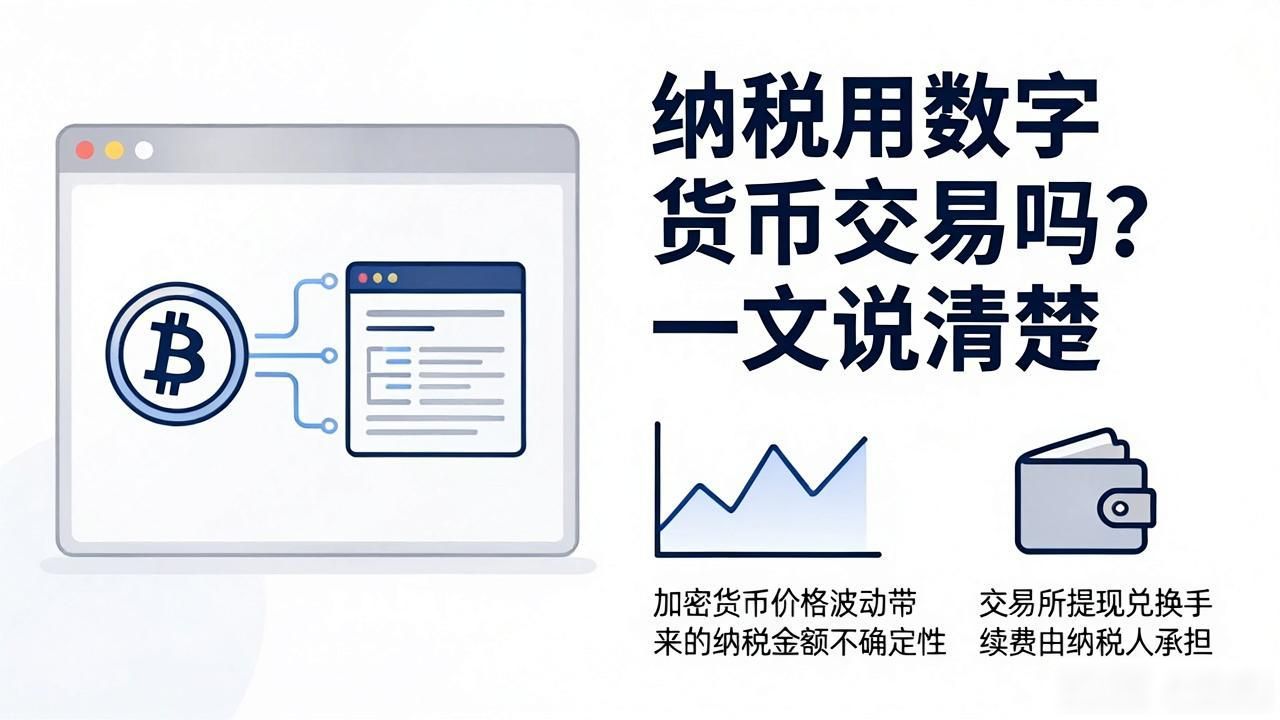 加密货币纳税可行性_纳税用数字货币交易吗_数字货币纳税