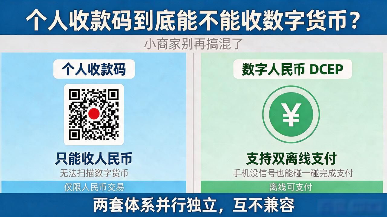 个人收款码到底能不能收数字货币？小商家别再搞混了