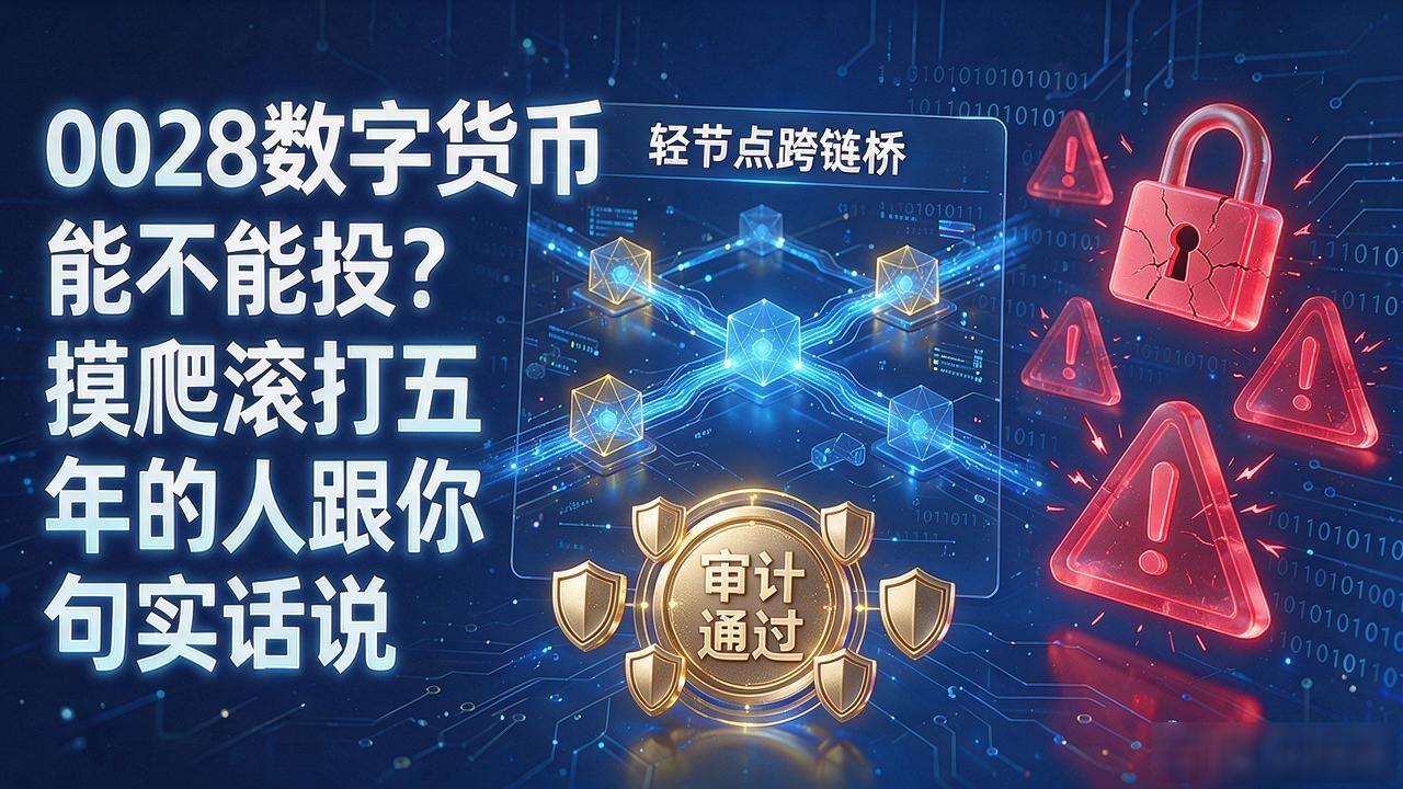0028数字货币能不能投？摸爬滚打五年的人跟你说句实话