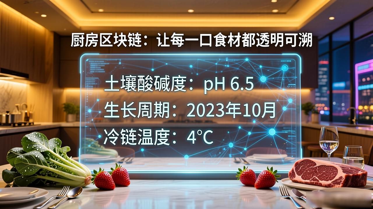 厨房区块链：让每一口食材都透明可溯