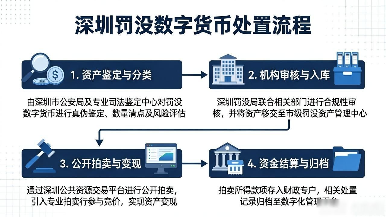 深圳罚没数字货币_深圳罚没数字货币_数字货币司法处置流程