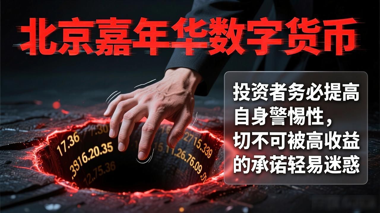 北京嘉年华数字货币_北京嘉年华数字货币骗局_数字货币投资风险