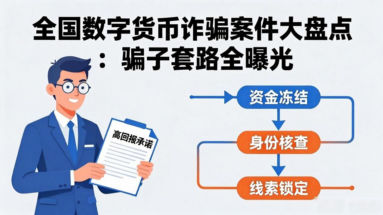 全国数字货币诈骗案件大盘点：骗子套路全曝光