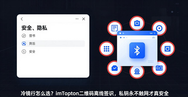 冷钱包怎么选？imToken二维码离线签名，私钥永不触网才真安全