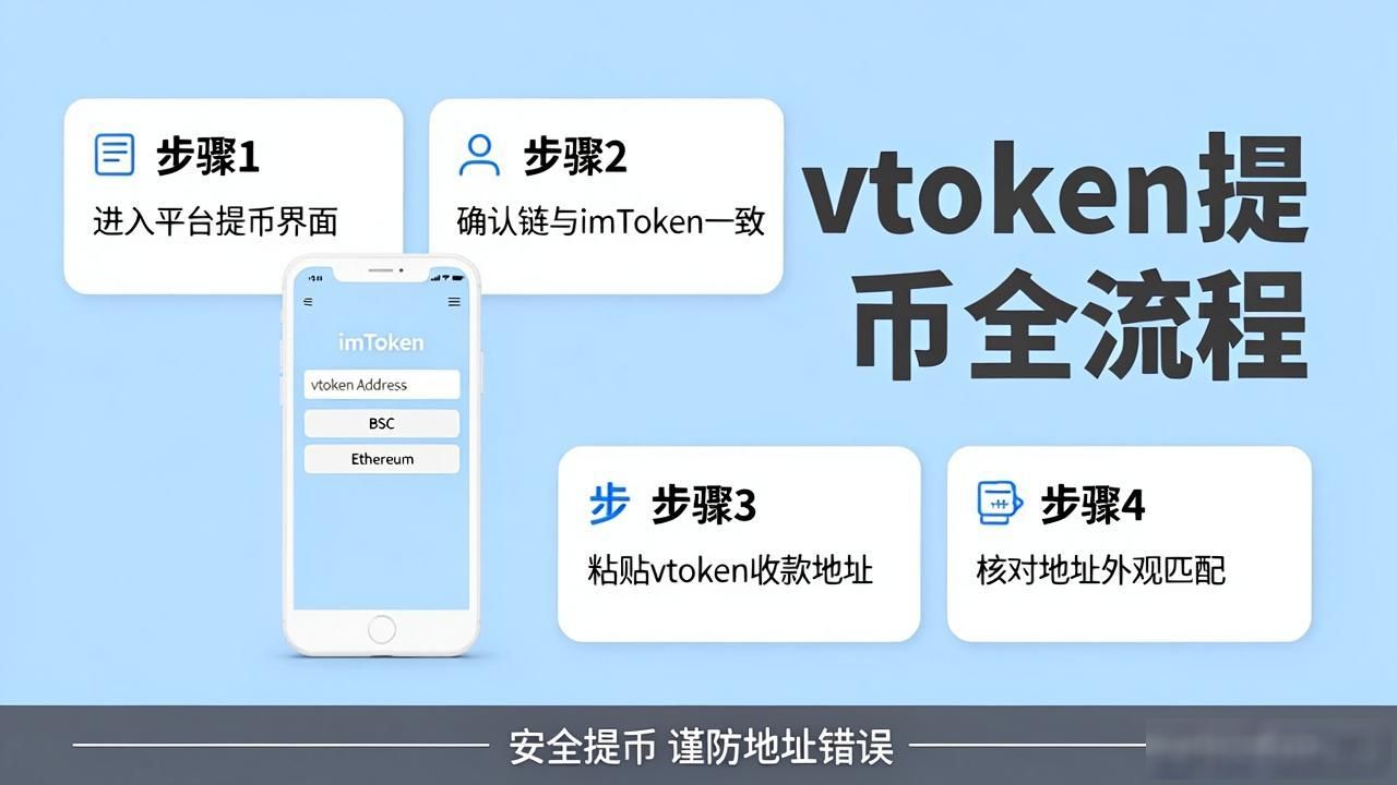 vtoken提到imtoken钱包全流程详解