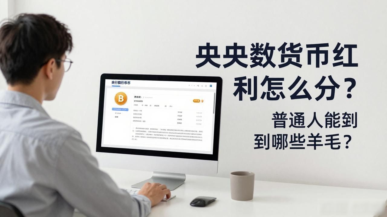 央行数字货币红利怎么分？普通人能薅到哪些羊毛？