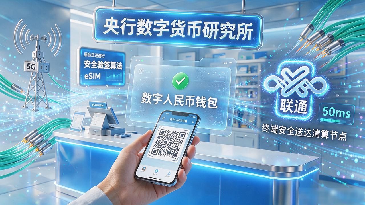 数字人民币通信基础设施_中国联通与数字货币_中国联通数字人民币网络建设