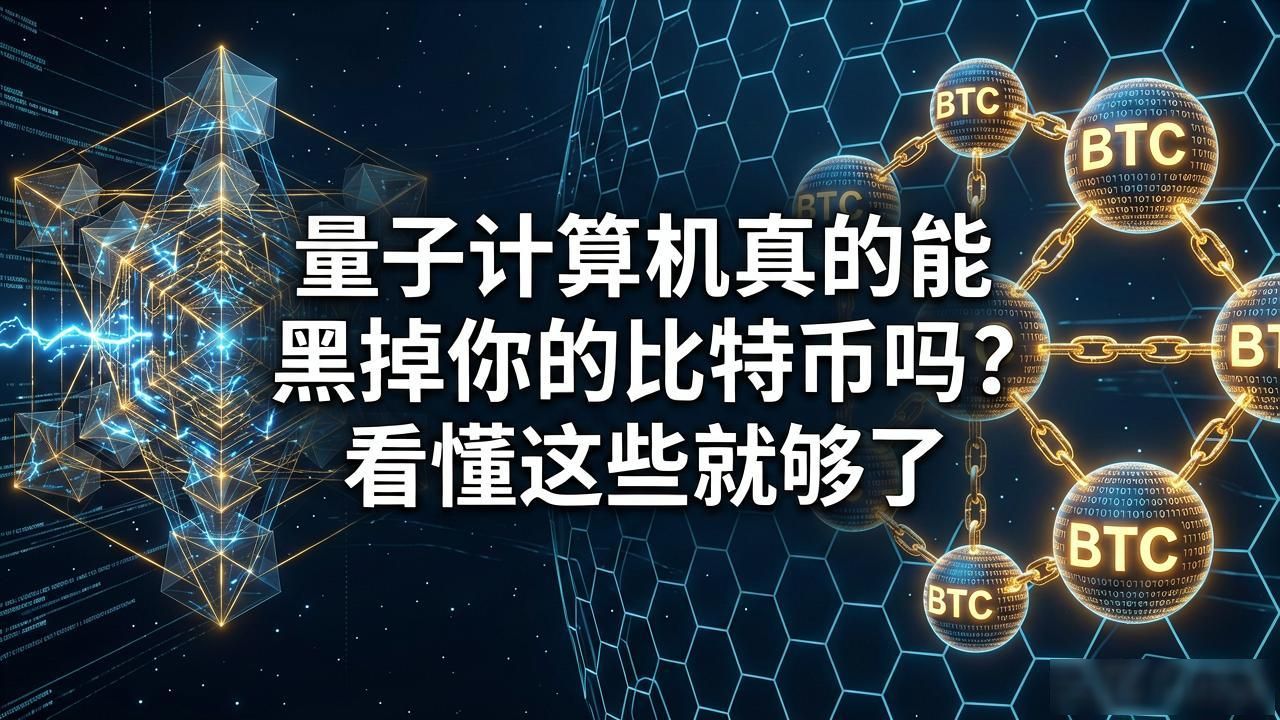 量子计算机真的能黑掉你的比特币吗？看懂这些就够了