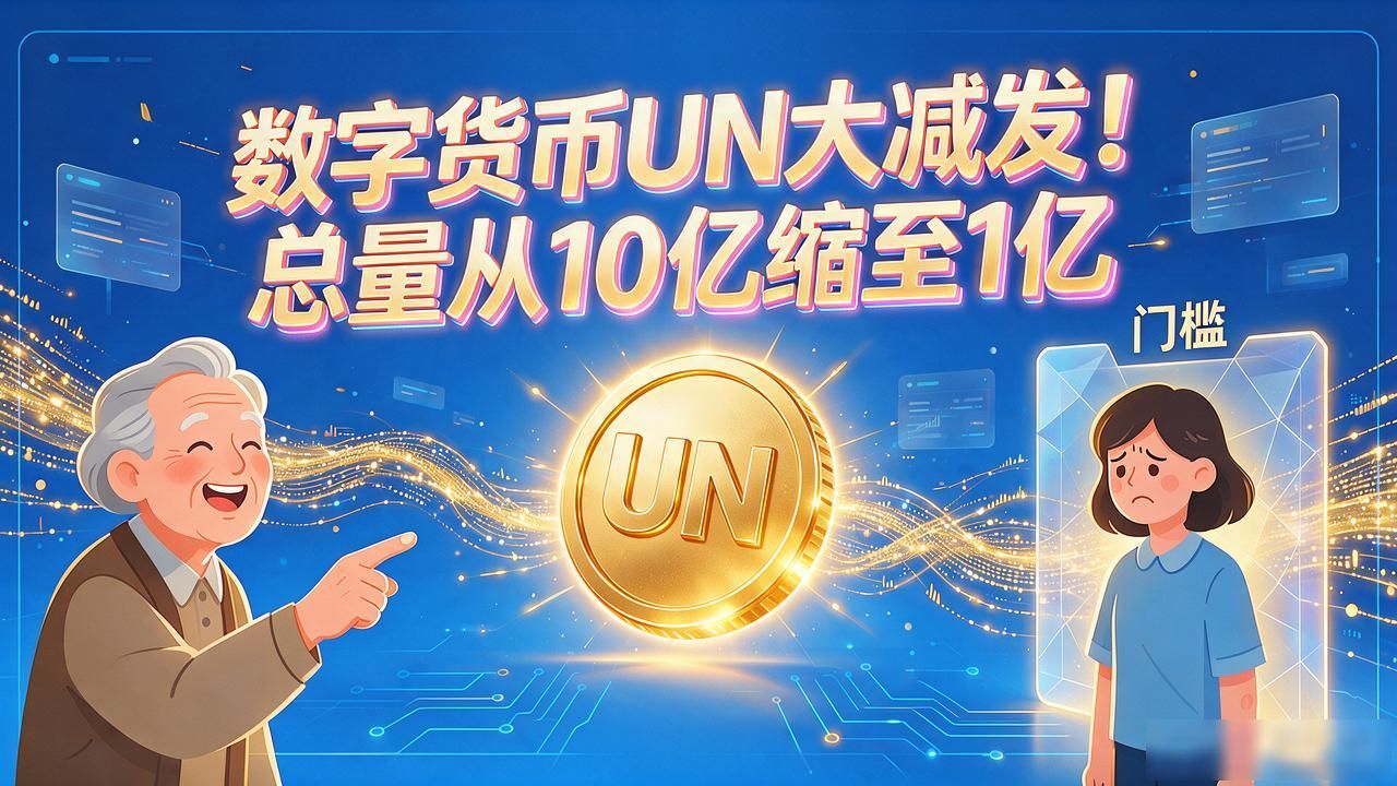UN减发对持有者意义_UN代币减发对价格影响_数字货币UN将从10亿减到1亿