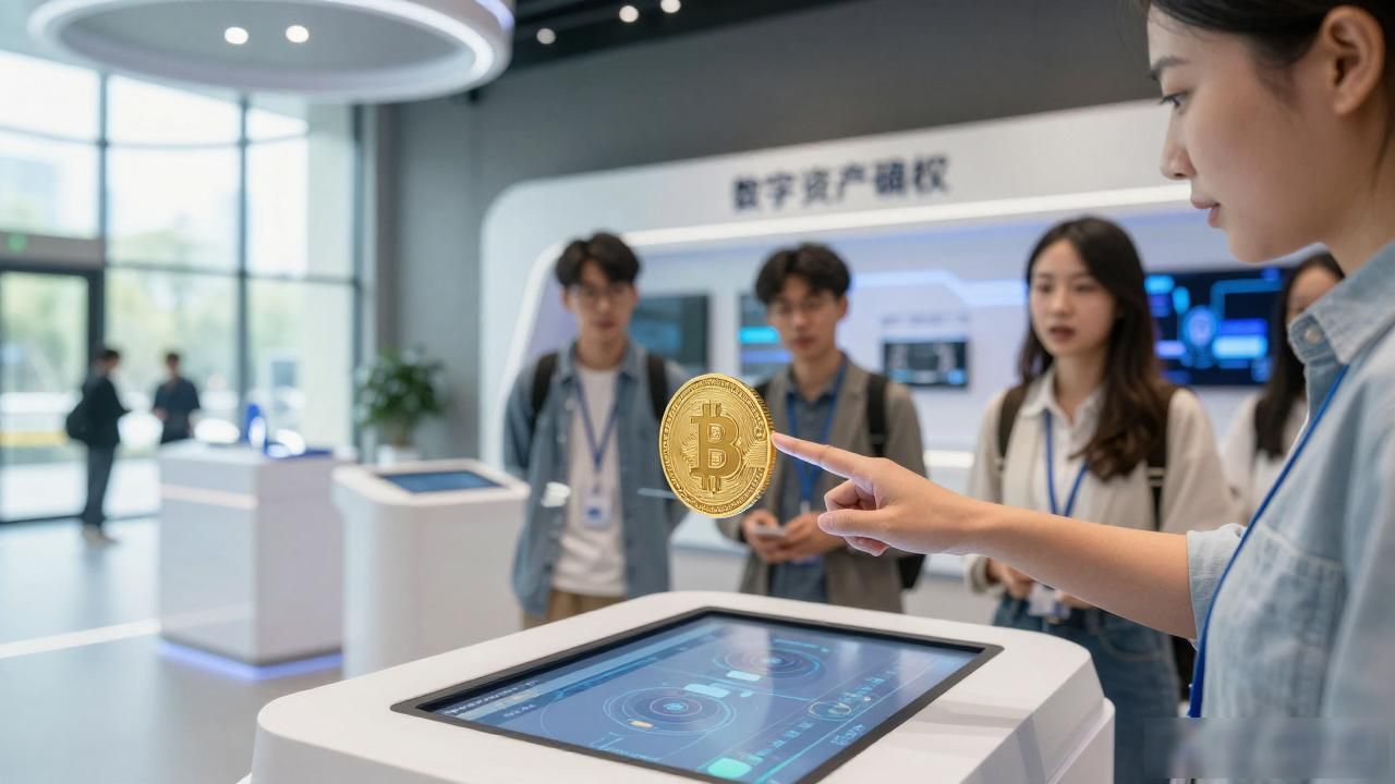 沉浸式展厅设计_数字艺术策展_数字货币展馆图片