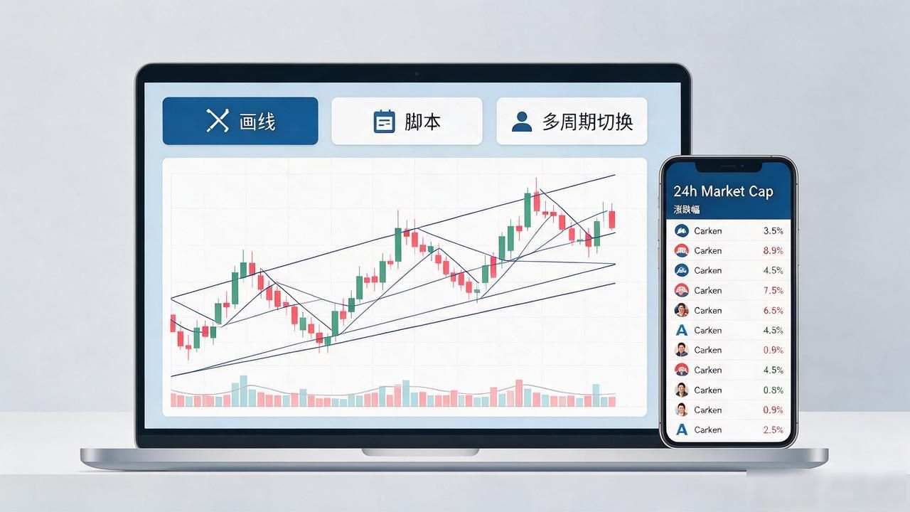 加密货币交易软件推荐_数字货币交易常用软件_币安OKX TradingView使用体验