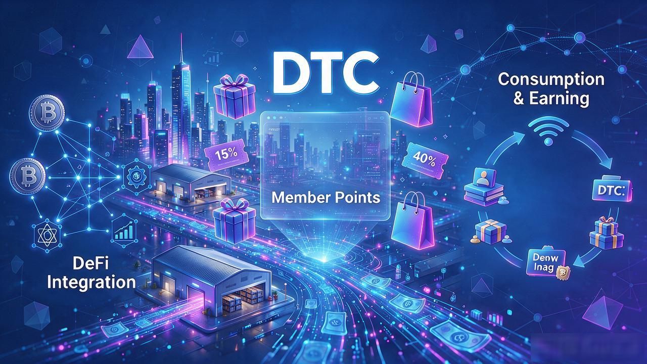 DTC通证经济模型_跨境电商品牌会员体系_区块链数字货币dtc