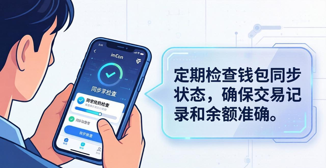 imToken钱包同步状态检查_imToken官网下载安全指南_如何在最新imToken官网下载中保证信息流动顺畅?