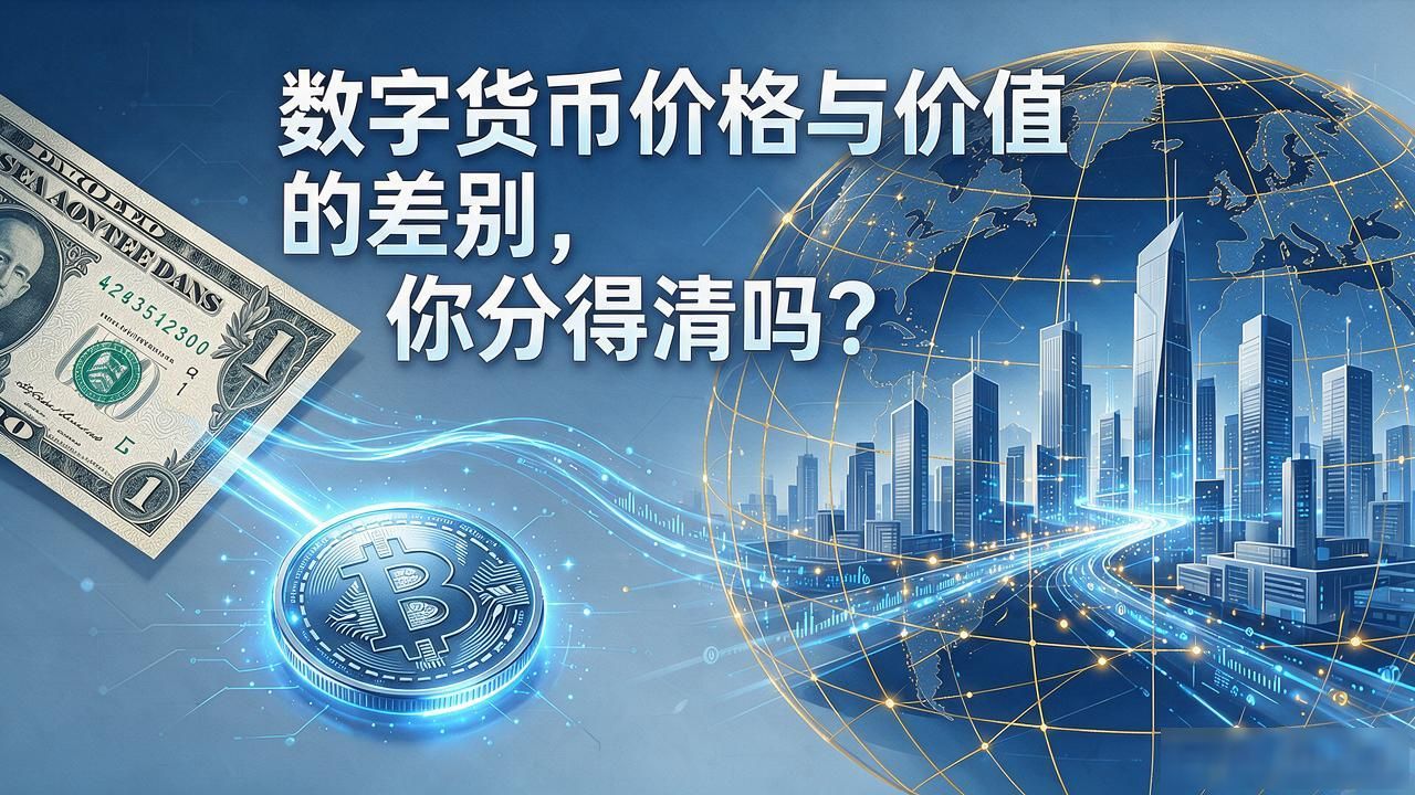 市场情绪波动_价值内核沉淀_数字货币的价格与价值