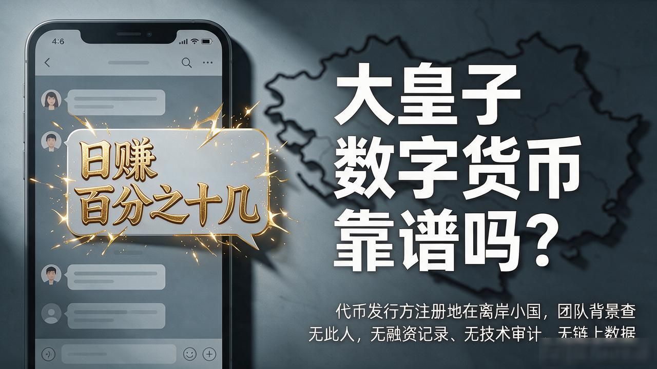 数字货币投资风险_区块链项目骗局识别_大皇子数字货币
