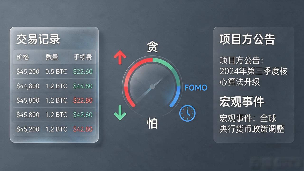 数字货币记录_交易数据情绪记录分析_数字货币投资记录Excel